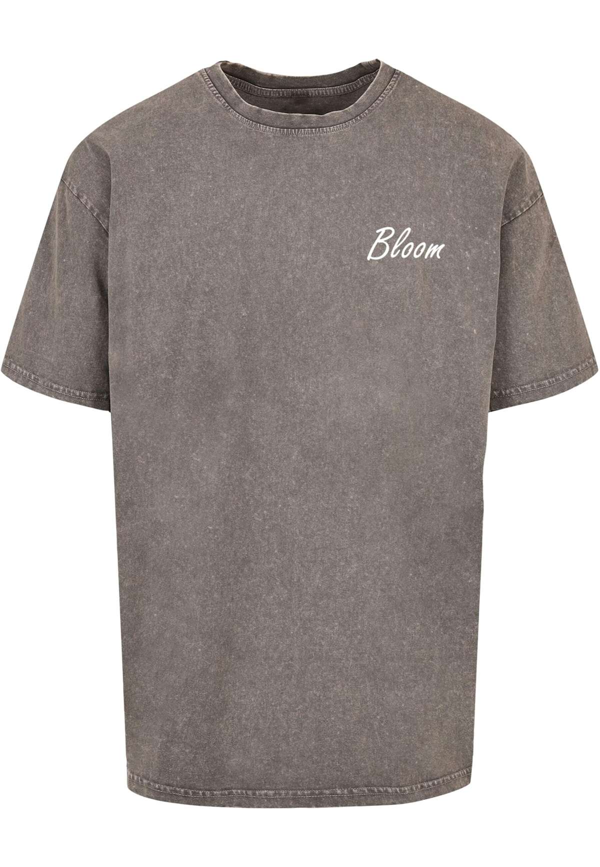 футболка»Herren Flowers Bloom Acid Washed Heavy Oversized Tee«