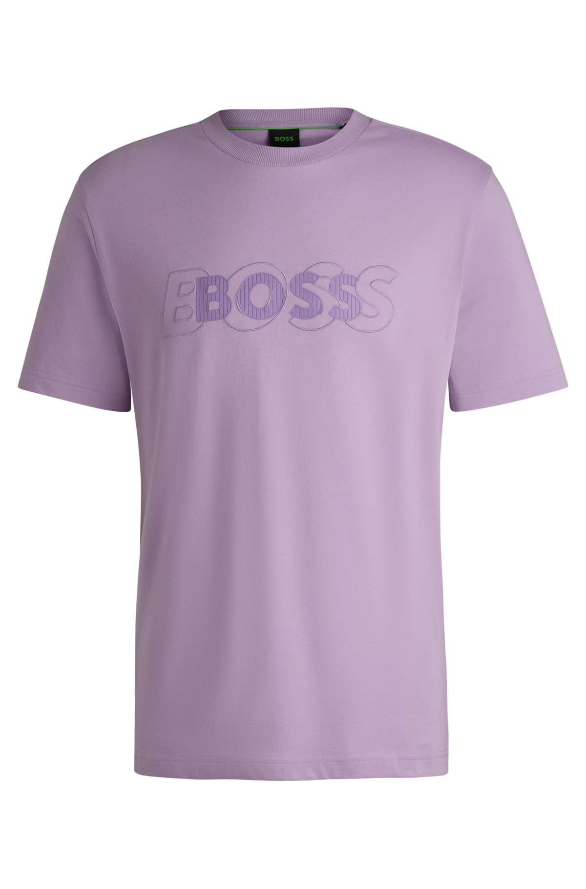 Футболка с двойным логотипом BOSS Tee DropNeedle