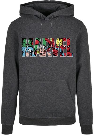 Толстовка с капюшоном Herren Marvel Logo Character Infill Hoody