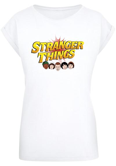 футболка »Damen Ladies Stranger Things - Comic Heads T-Shirt«