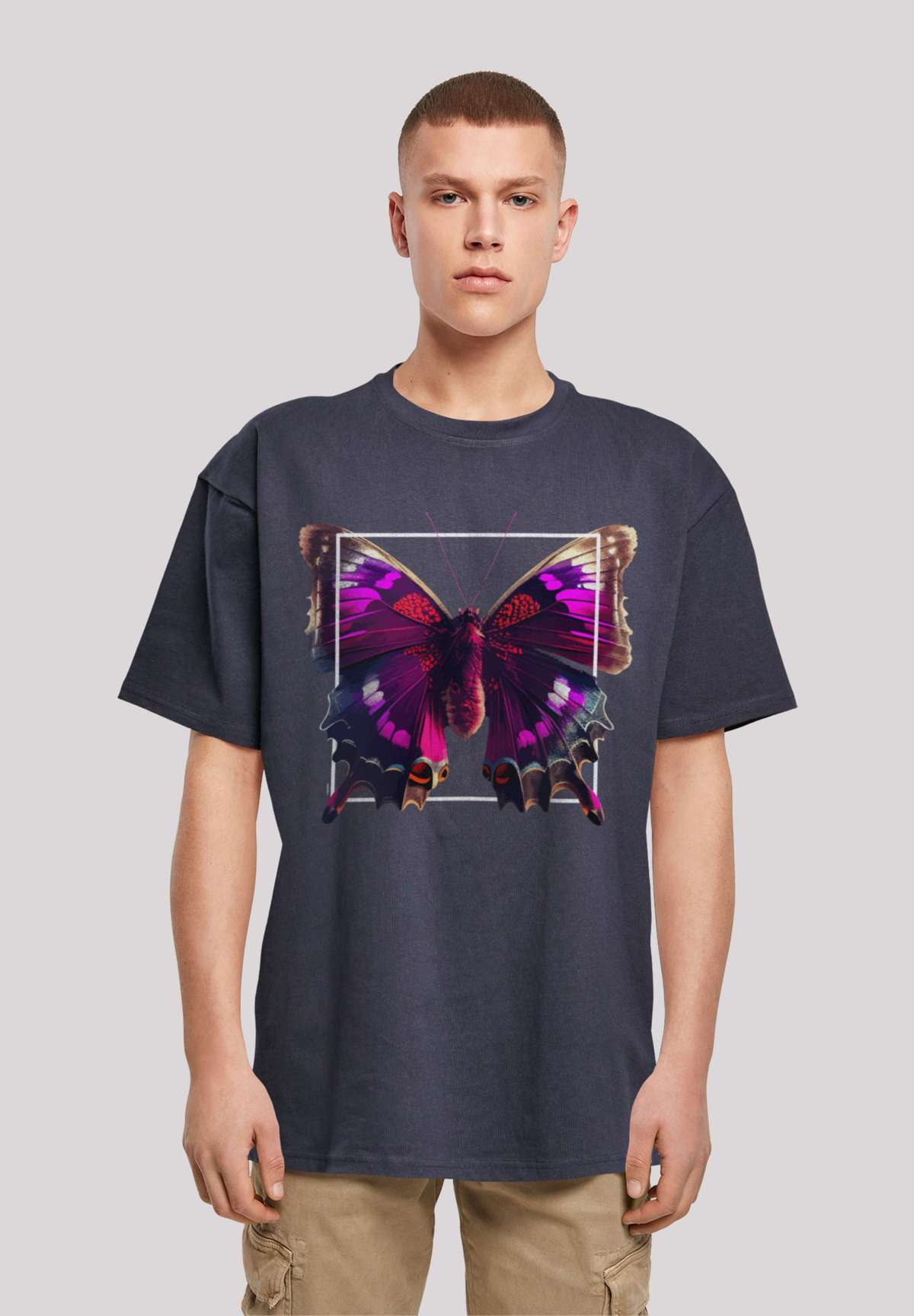 футболка»Pink Schmetterling OVERSIZE TEE«