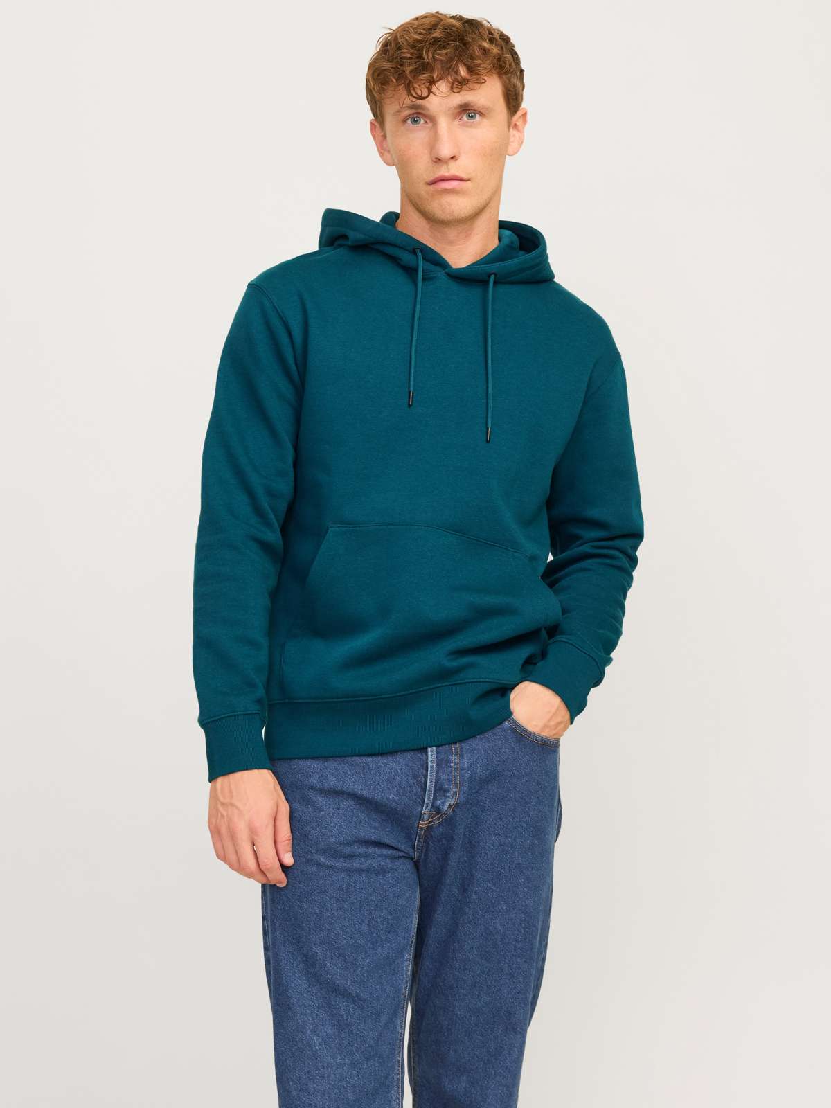 Толстовка с капюшоном и ребристыми манжетами»JJESTAR BASIC SWEAT HOOD NOOS«