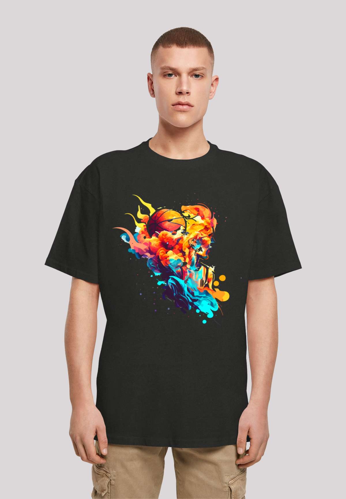 футболка»Basketball Sport Player OVERSIZE TEE«