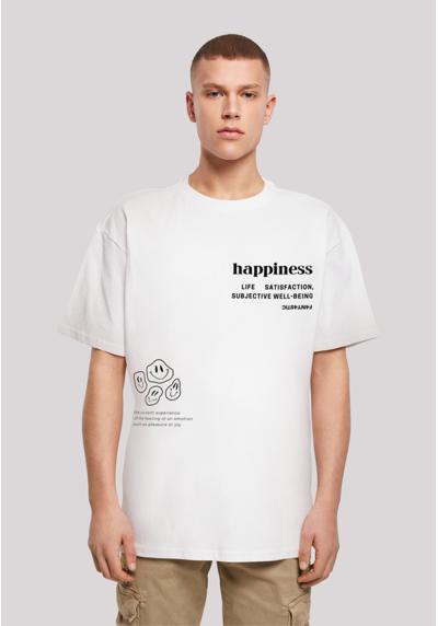 футболка»happiness OVERSIZE TEE«