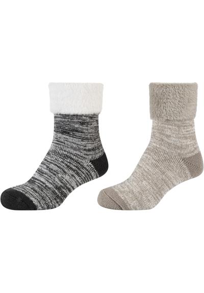 Носки (2 шт.), мулине Cosy Socks, согревают, аккуратные швы на пальцах, удобные.