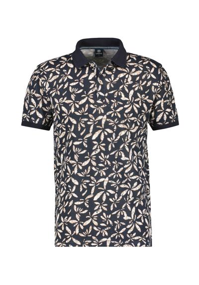 рубашка поло»LERROS Herren Poloshirt mit floralem Alloverprint«