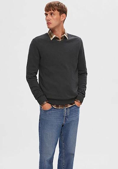 Вязаный свитер SLHBERG LS KNIT V-NECK NOOS