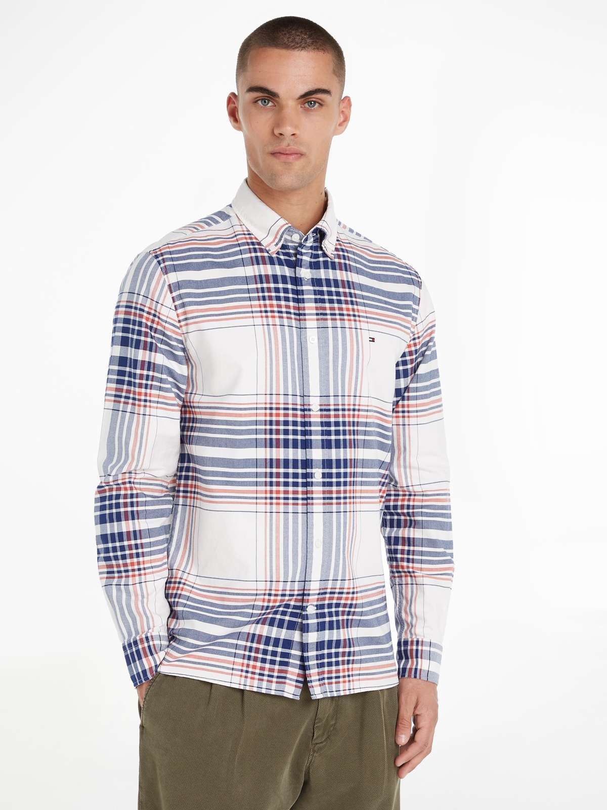 Рубашка с длинными рукавами в крупную клетку»XL OXFORD CHECK RF SHIRT«