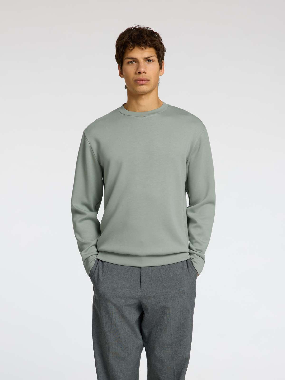 толстовка SLHEMANUEL SOFT CREW NECK SWEAT NOOS