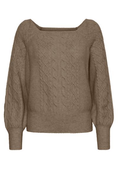 Вязаный свитер Strickpullover IHLIYANNA LS