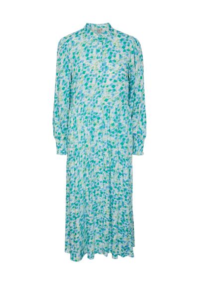 Платье макси с воланом »YASALIRA LS LONG SHIRT DRESS S. NOOS«