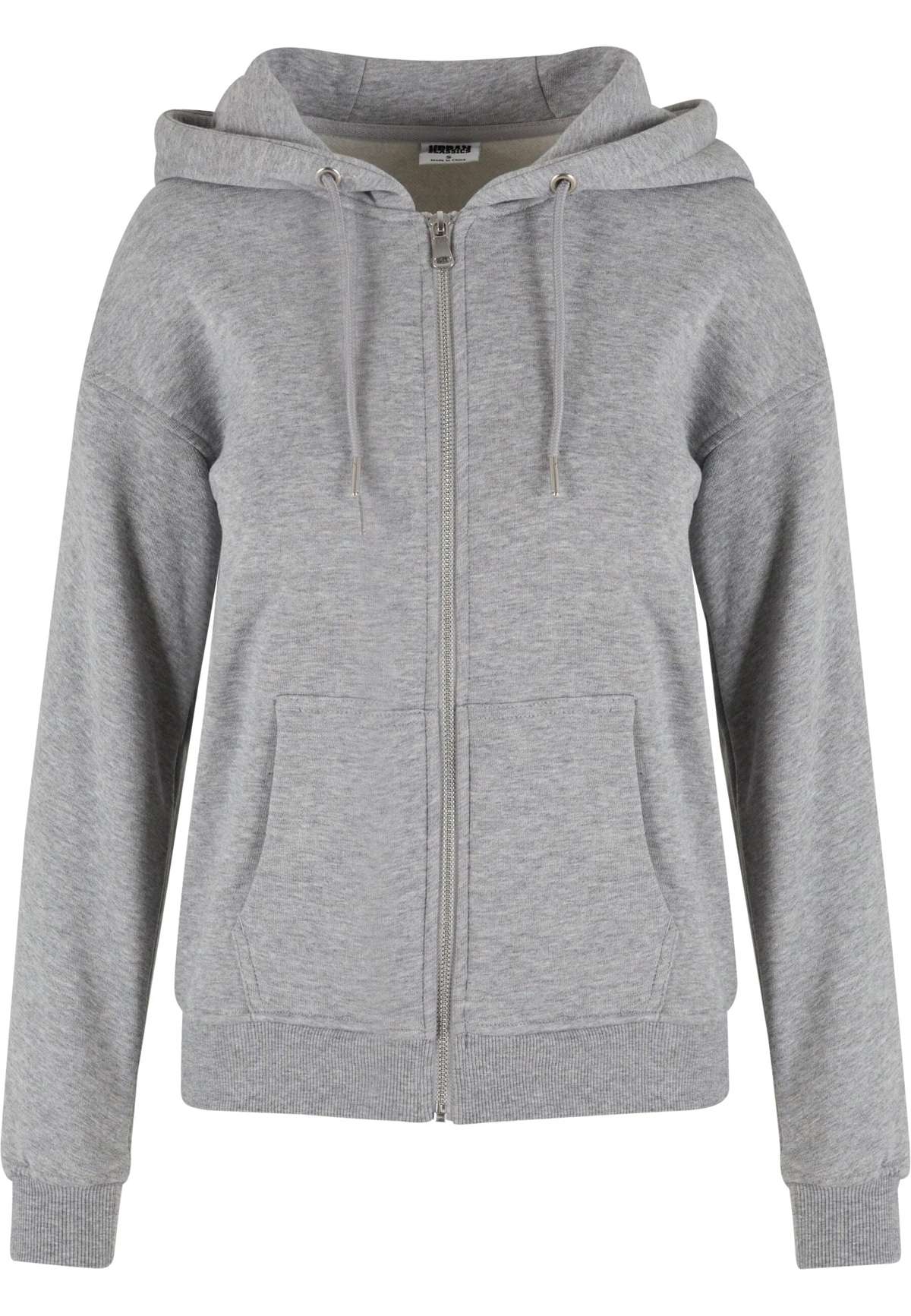 Толстовка »Urban Classics Damen Ladies Classic Zip Hoody«