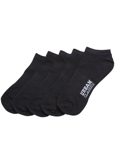 Базовые носки »Urban Classics Unisex Logo No Show Socks 5-Pack«