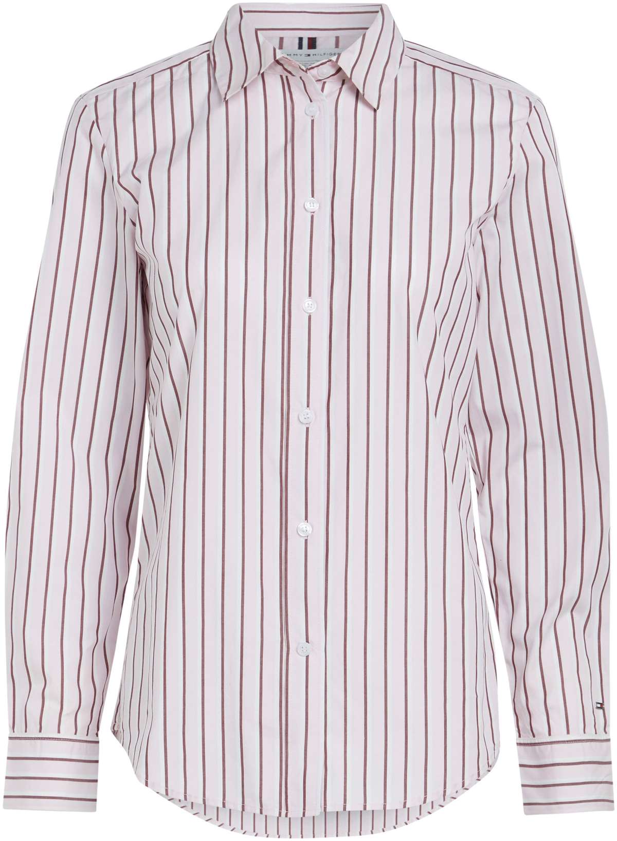 Блуза-рубашка модного полосатого дизайна
