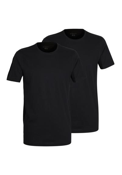 Футболка с круглым вырезом»BUGATTI Herren T-Shirt uni 2er Pack«