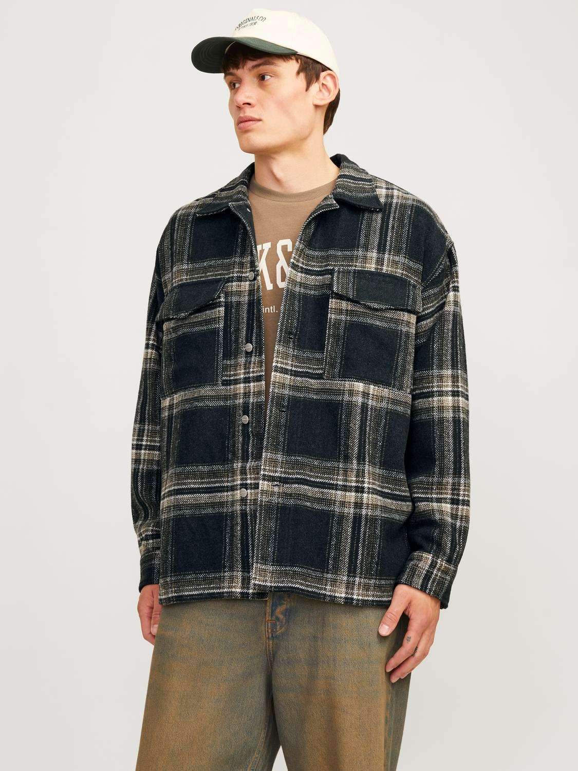 Рубашка с длинным рукавом»JORVESTERBRO CHECK OVERSHIRT LS SN«