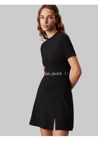 Платье Skater с надписью-логотипом TAPE MILANO SHORT SLEEVE DRESS