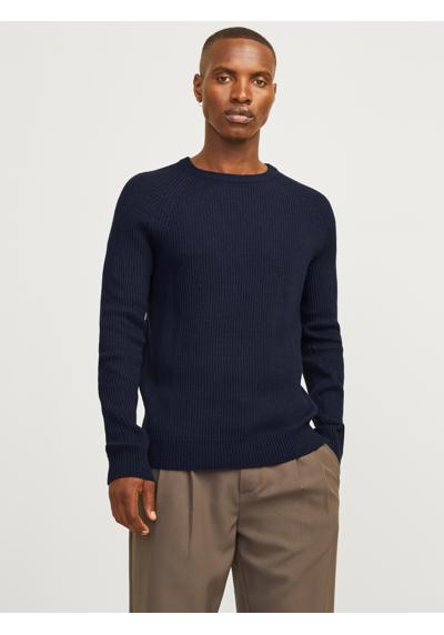 Свитер с круглым вырезом JJPANNEL KNIT CREW NECK AW24