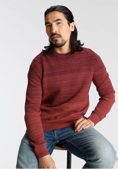 Вязаный свитер, с цветовым градиентом