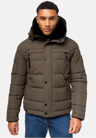 Стеганая куртка с капюшоном, стеганая мужская зимняя куртка со съемным капюшоном