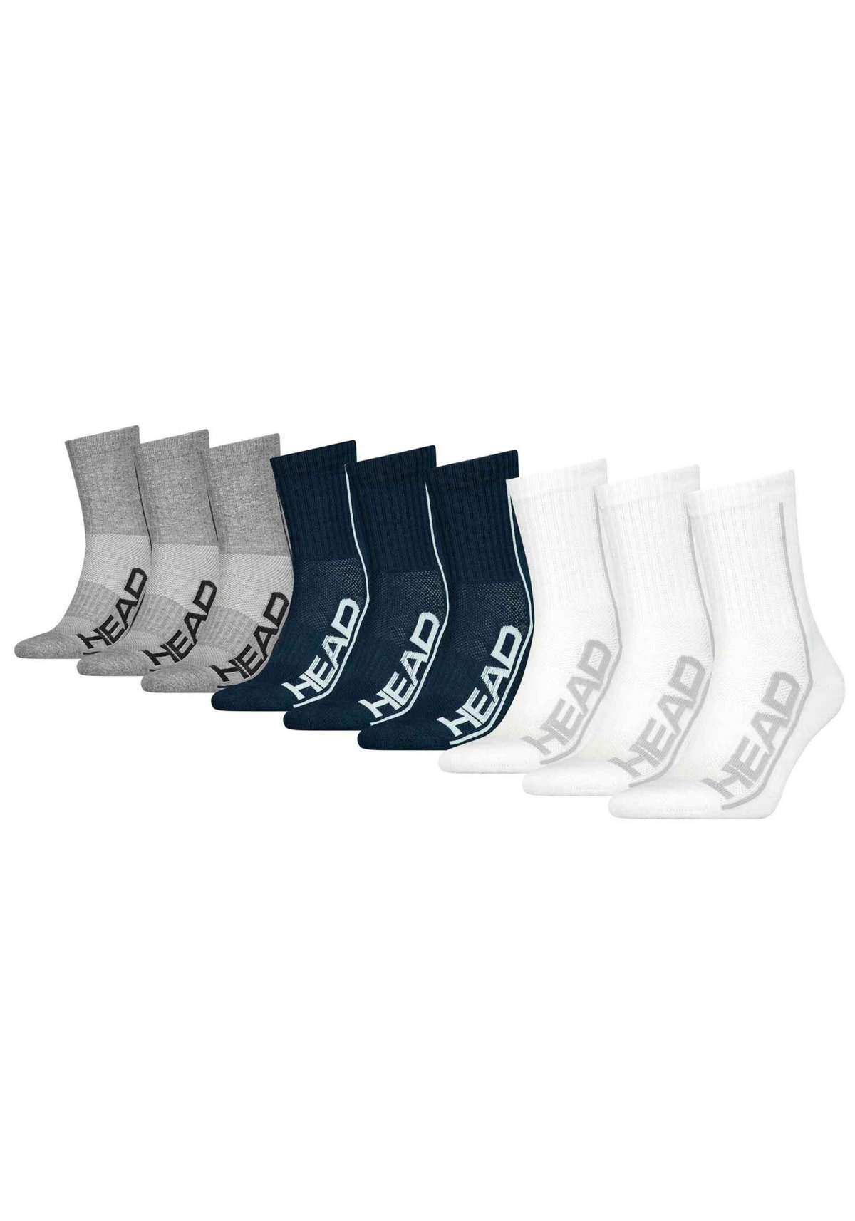 Короткие носки Socken HEAD PERFORMANCE SHORT CREW 9P ECOM 9er Pack