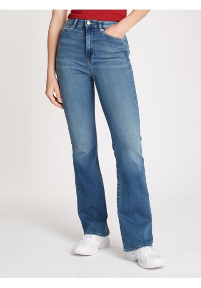 Расклешенные джинсы с... Tommy Jeans SYLVIA - High waist - Flared Denim Jeans