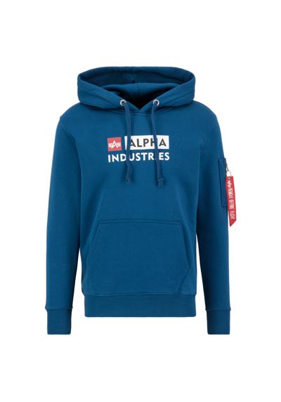 Толстовка с капюшоном Men - Hoodies Alpha Block-Logo Hoodie