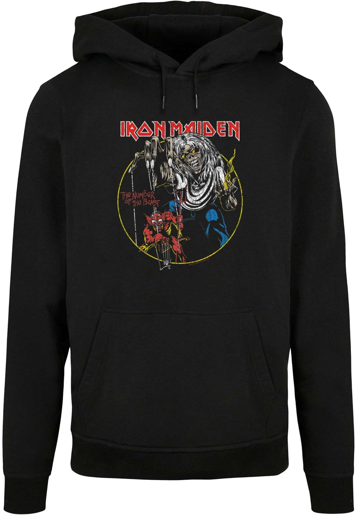 Толстовка с капюшоном Herren Iron Maiden - Colours Circle Basic Hoody