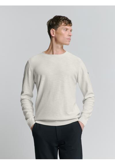 Свитер с круглым вырезом No Excess Pullover mit Rundhalsausschnitt