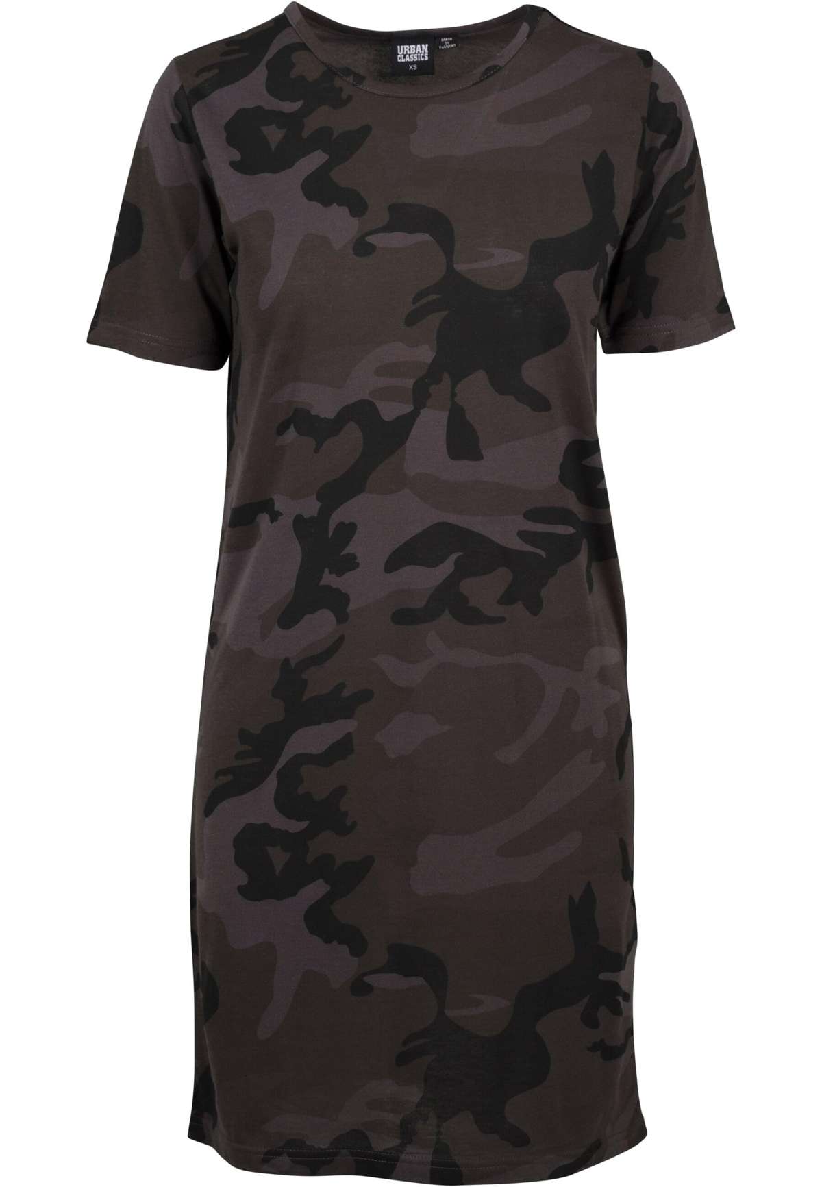 Платье-рубашка Urban Classics Damen Ladies Camo Tee Dress