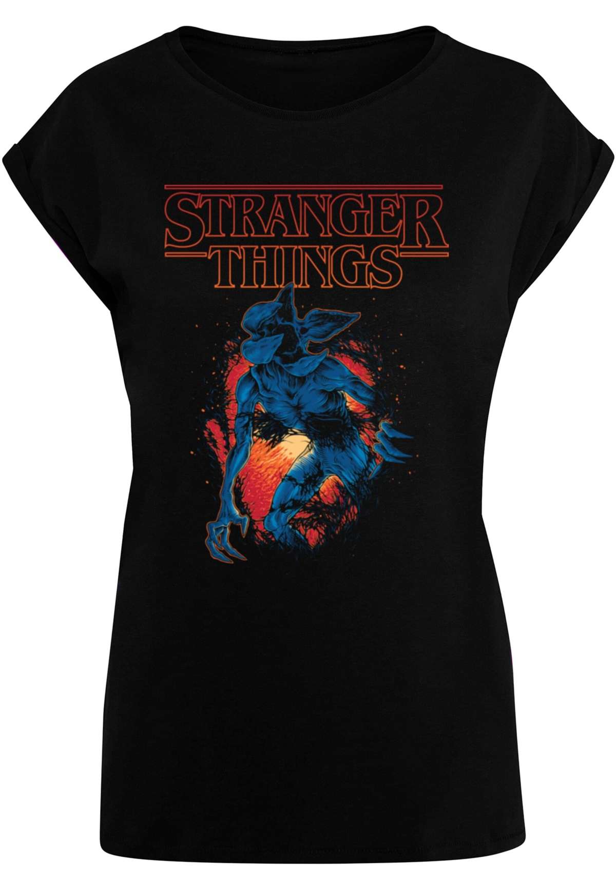 футболка »Damen Ladies Stranger Things - DemoCave T-Shirt«