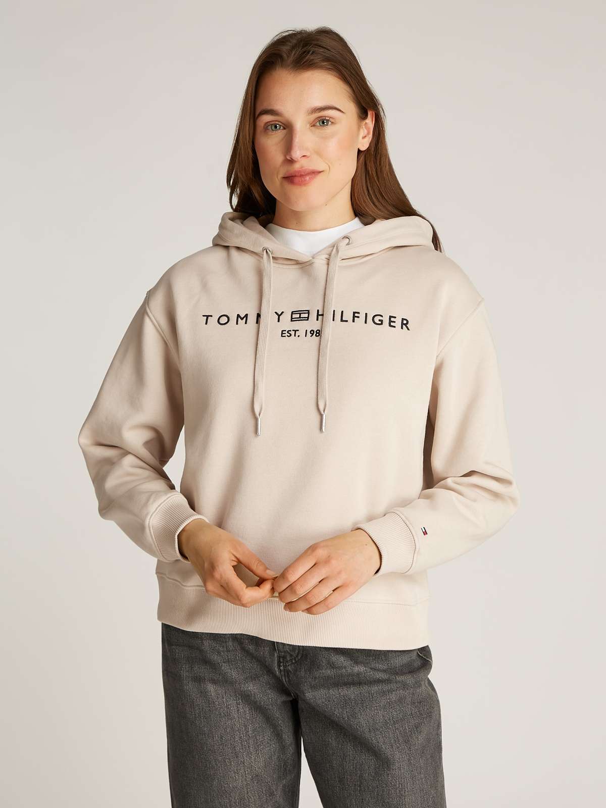 Толстовка с капюшоном и вышитой надписью-логотипом »MDRN REG CORP LOGO HOODIE«