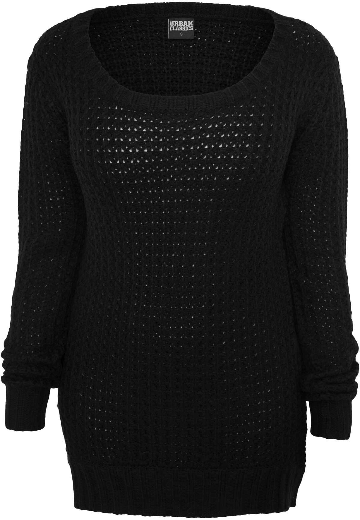 Свитер с круглым вырезом »Urban Classics Damen Ladies Long Wideneck Sweater«