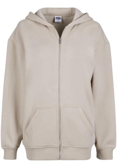 Толстовка Urban Classics Damen Ladies Oversized Zip Hoody