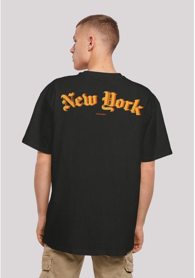 футболка New York Orange OVERSIZE TEE