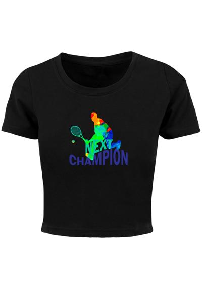 футболка Damen Ladies Next Champion Cropped Tee