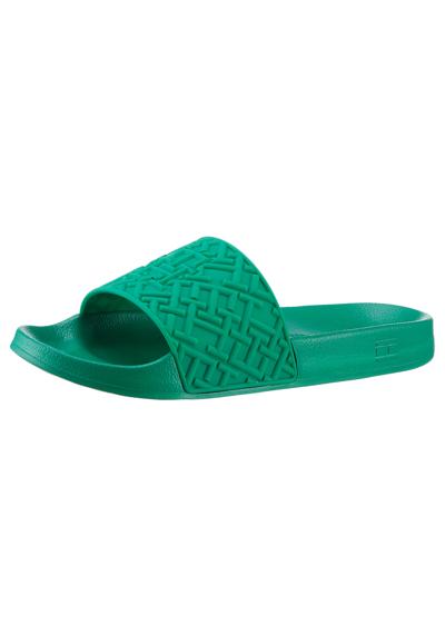 Мюли, летние туфли, тапочки с тиснением логотипа TH