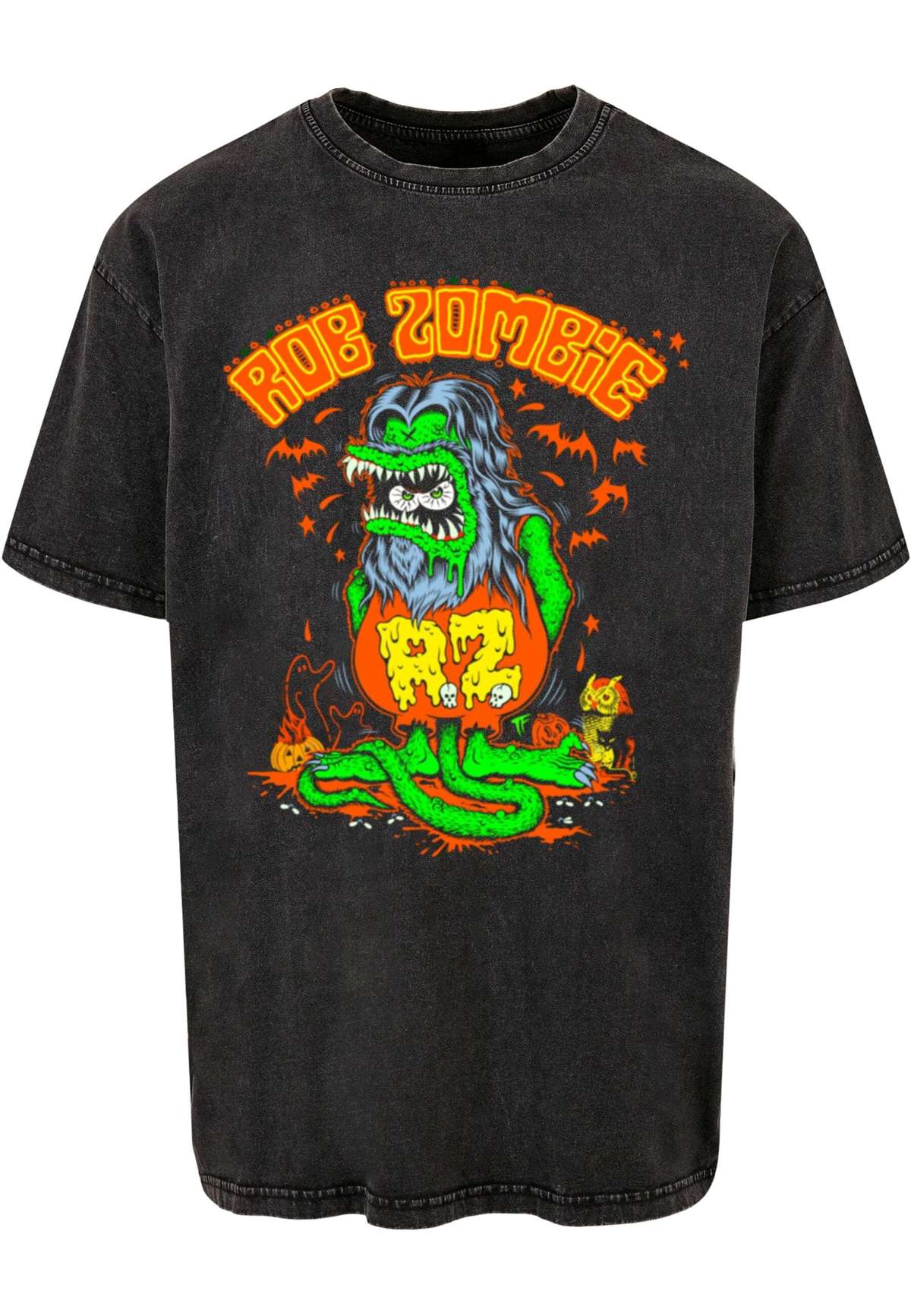 футболка Herren Rob Zombie - Halloween Washed Oversize Tee