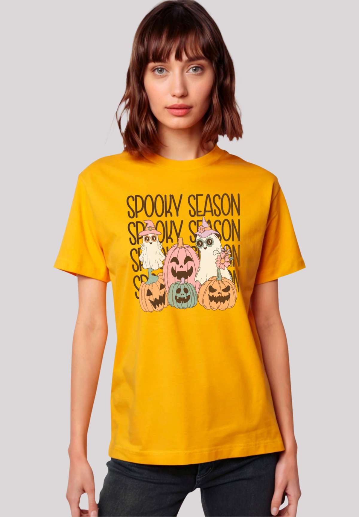 футболка Retro Halloween Spooky Season October