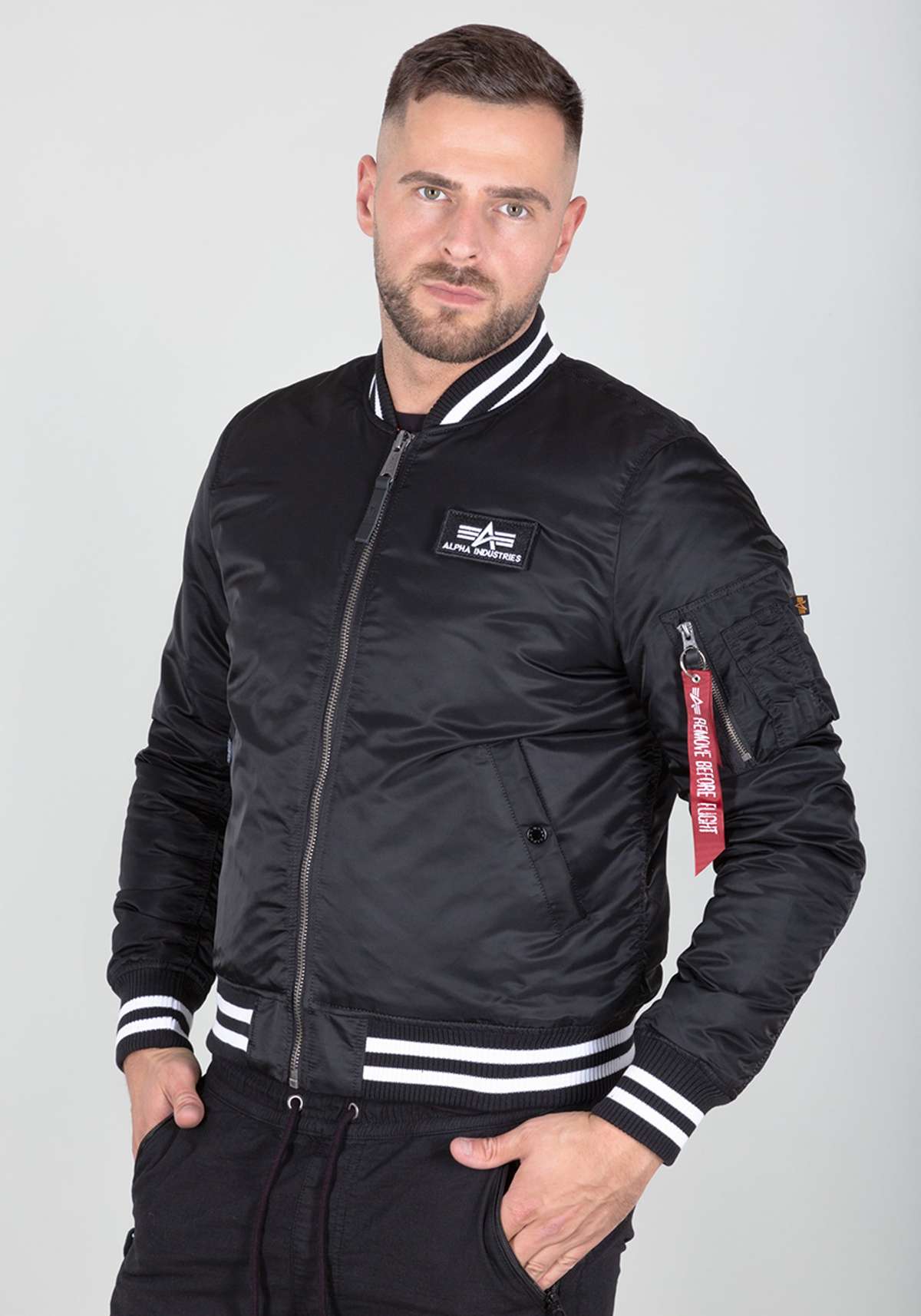 куртка колледжа Men - Bomber Jackets Alpha College Jacket FN