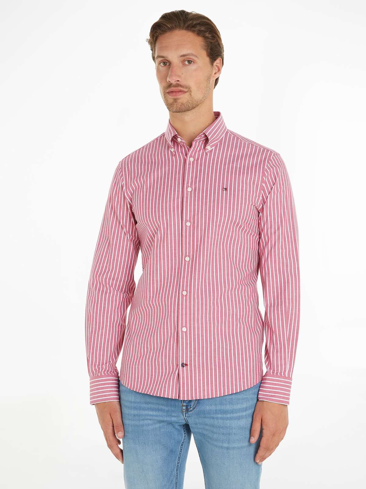 Рубашка с длинным рукавом CL STRETCH TWILL STRIPE SF SHIRT