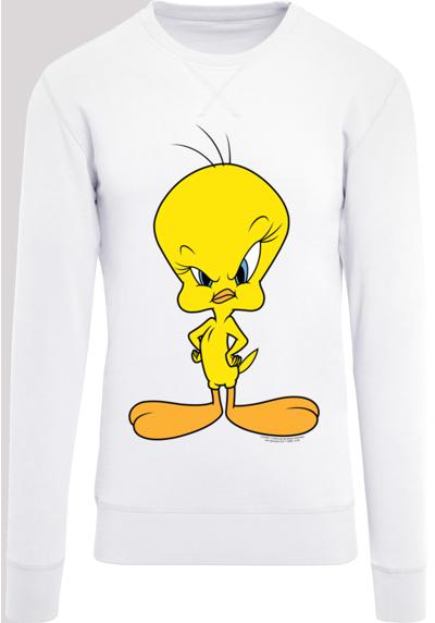 Свитер с круглым вырезом»Herren Angry Tweety -WHT with Light Crew sweatshirt«