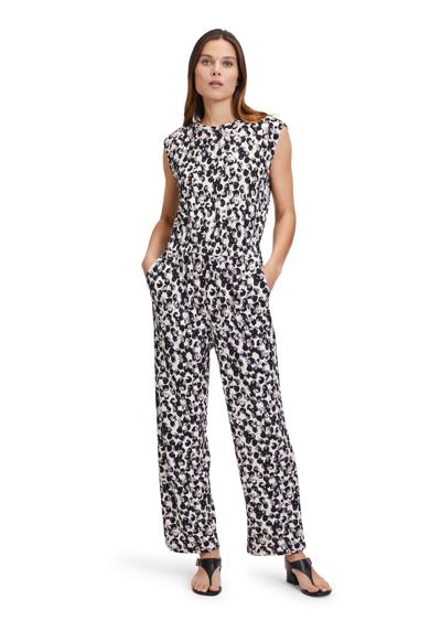 Комбинезон Betty & Co Jumpsuit mit Rundhalsausschnitt