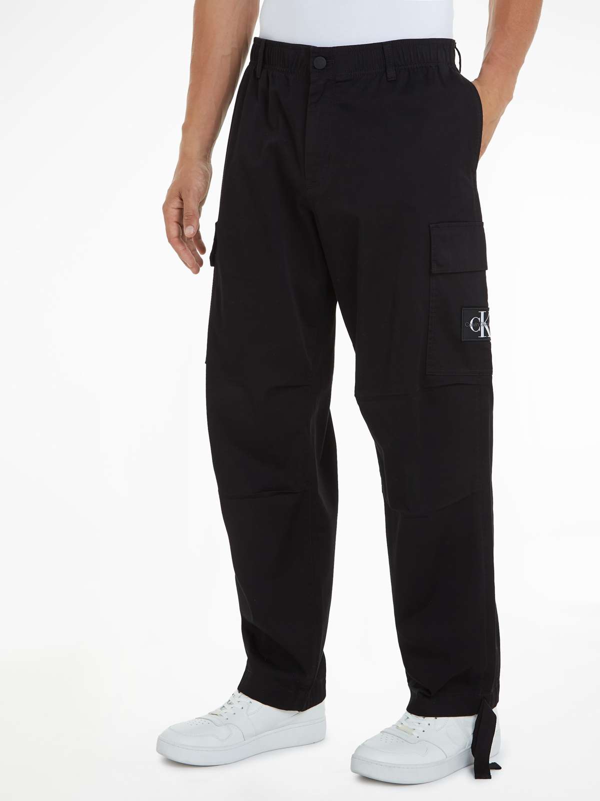 Брюки-карго с логотипом Calvin Klein STRAIGHT CARGO PANT