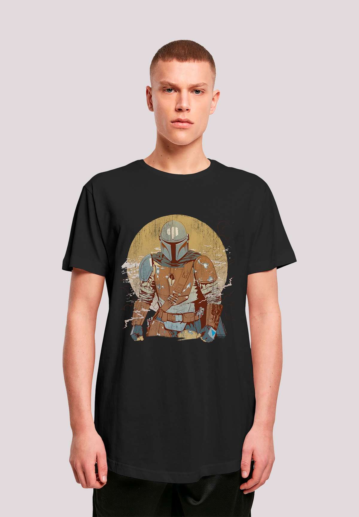 футболка»Star Wars The Mandalorian Distressed Warrior«