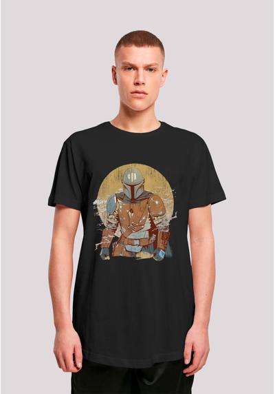 футболка»Star Wars The Mandalorian Distressed Warrior«