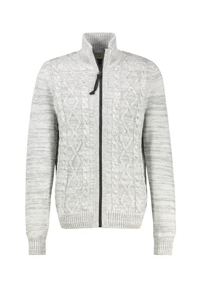 Кардиган»LERROS Strickjacke mit Kabelstrickmuster«