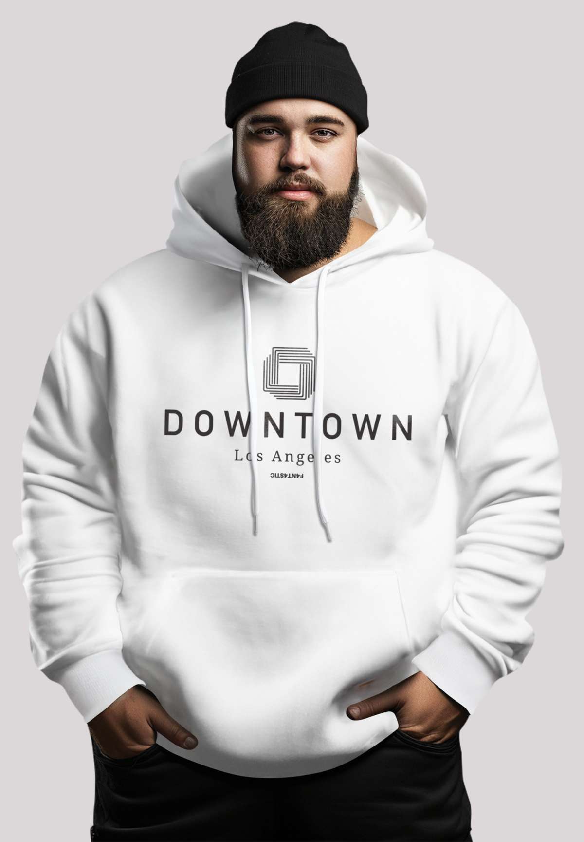 Толстовка с капюшоном»Downtown LA PLUSSIZE«