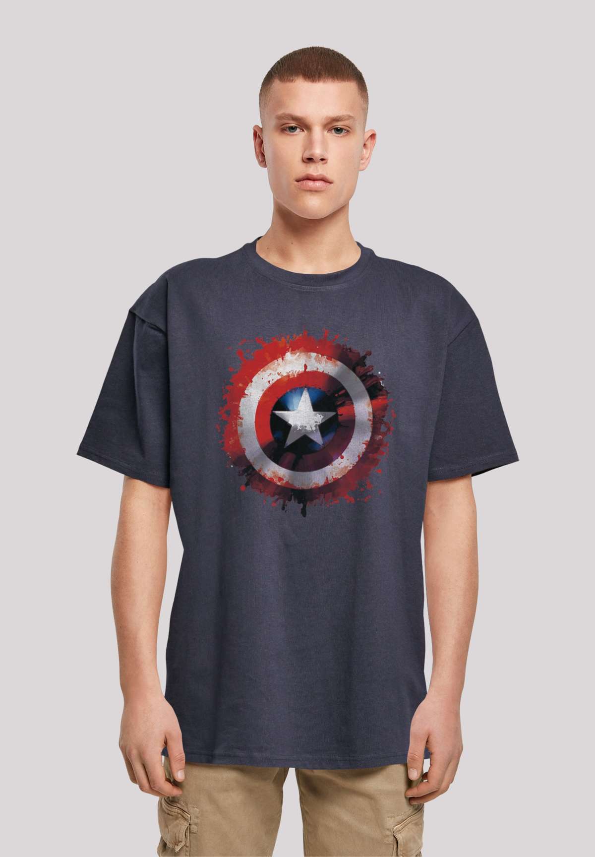 футболка»Marvel Avengers Captain America Art Shield«