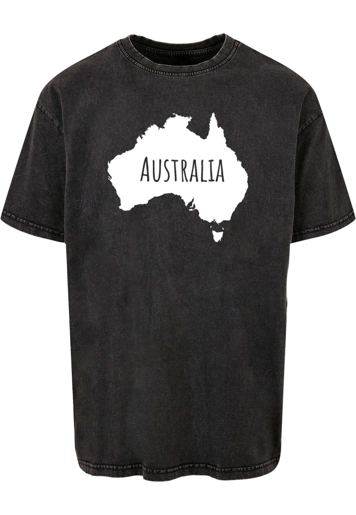 футболка»Herren Australia X Acid Washed Heavy Oversize Tee«